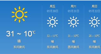 天气情况
