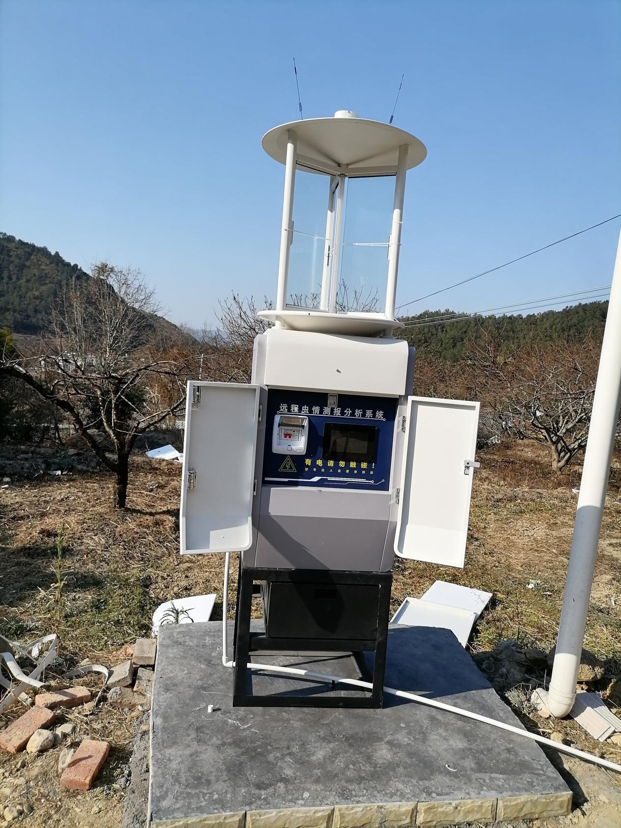 连平县鹰嘴蜜桃产业园病虫害监测项目